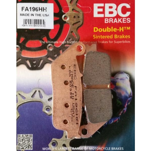EBC BRAKE PADS FA196HH